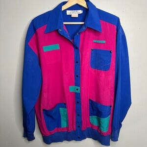 Vintage Fashion Gallery Lightweight Jacket Shirt